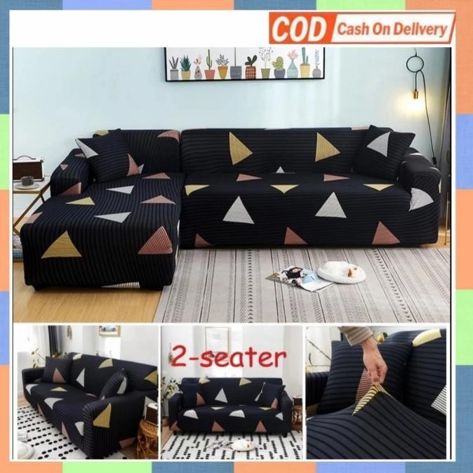COVER SOFA MOTIF L SHAPED SARUNG SOFA TAMU COVER SOFA 1234 SEATER