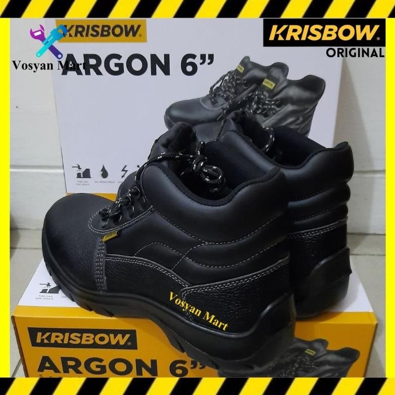 Sepatu Pria yang Membuat Setiap Langkah Bersinar Sepatu Safety Krisbow ARGON 6" || Safety Shoes Krisbow ARGON 6" || Krisbow Safety Shoes ARGON 6" ||