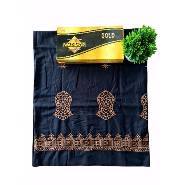 [SYAR'I MINERV] [BISA COD] Sarung Bordir Terompah Nabi