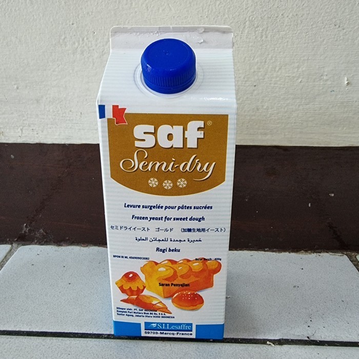 DISKON SAF Semi Dry Ragi khusus Adonan Beku / Frozen Yeast 400gr