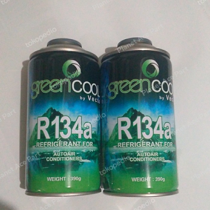 Freon R134A Kaleng Green Cool Best