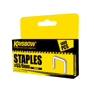 

Isi Ulang Staples 53/6 Mm Untuk Kain Kayu Kabel Kertas Krisbow Best