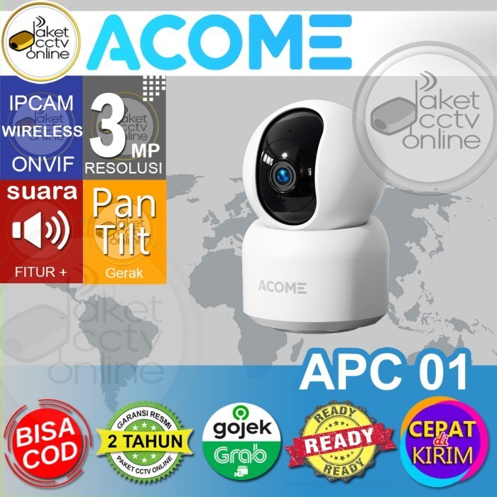 ACOME APC05 Smart CCTV Indoor Camera Audio Full HD Wifi indoor 2way