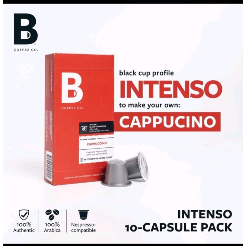 

kopi kapsul B coffee favorite collection Nespresso compatible capsule