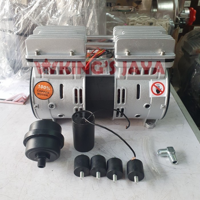 HARGA DISC - Kompresor Sumur Bor 550 Watt Kompresor Udara Oilless Kompresor Angin