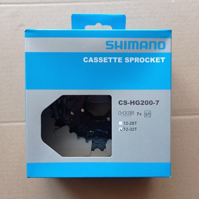 sprocket freewheel shimano 7speed 7 speed CS-HG200 12-32T cassette