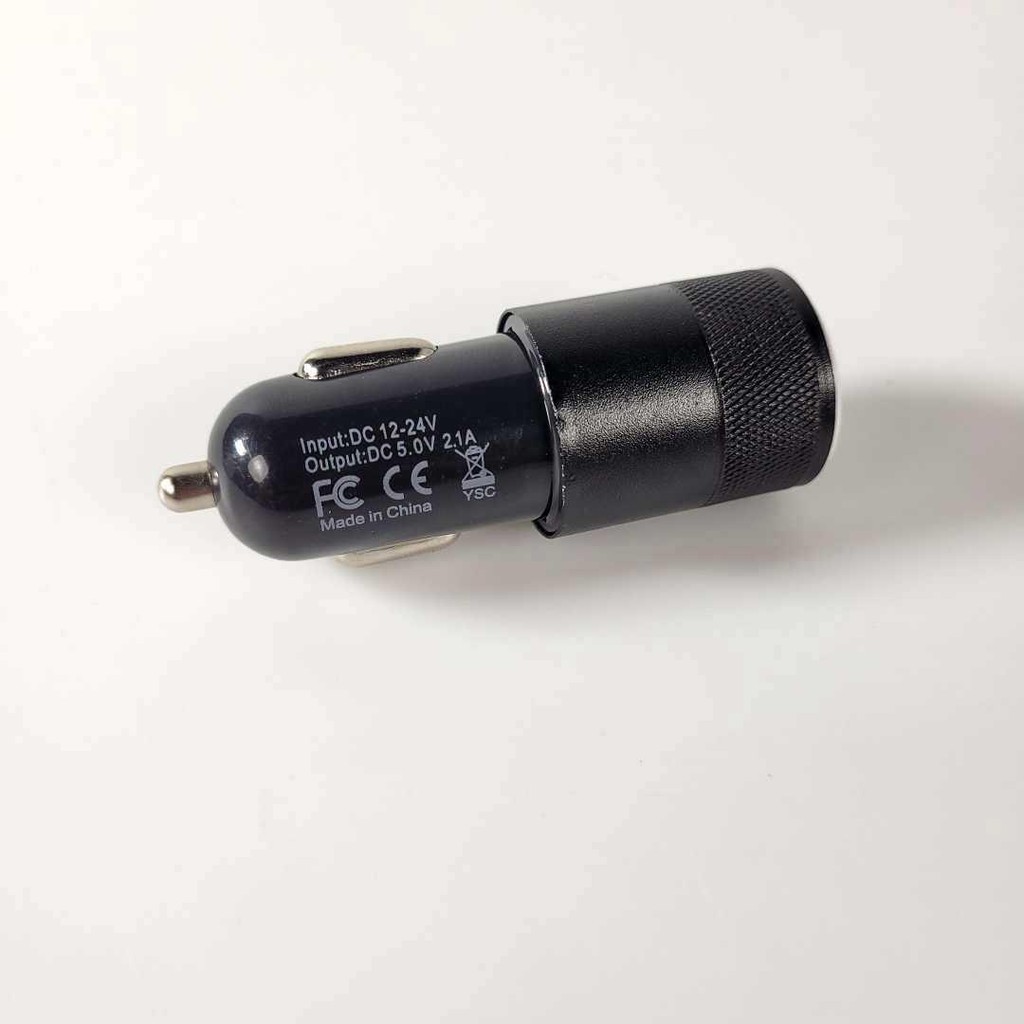 Fashion Dual Usb Car Charger 2.1A - Ysc-11 Original High Quality Baraka Market