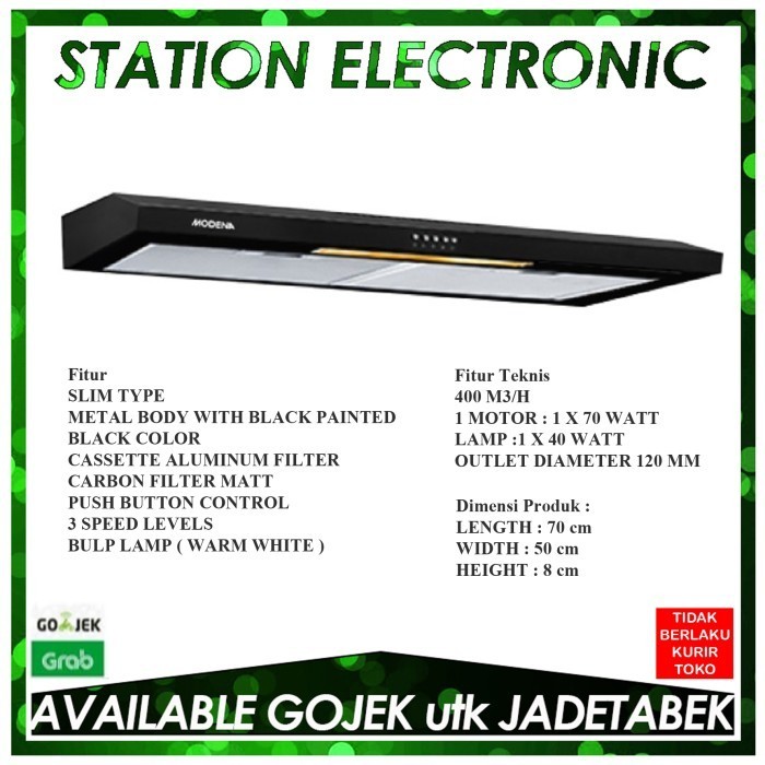 Terlaris Microwave Modena Slim Hood Px 7111/Px-7111/Px7111 Gojek/Grab Promo Terbaru