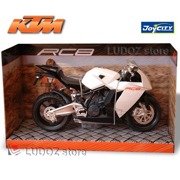 Flash Sale Ktm Rc8 White Miniatur Replika Diecast Skala 12 Automaxx Joycity Terlaris