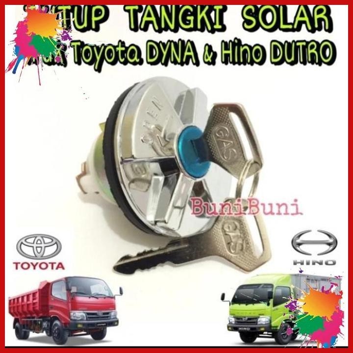 TUTUP TANGKI SOLAR DYNA TRUCK RINO SAURUS & HINO DUTRO  (AFK)