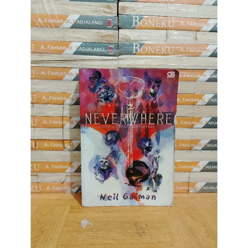 BUKU ORIGINAL - NEVERWHERE KOTA ANTAH BERANTAH