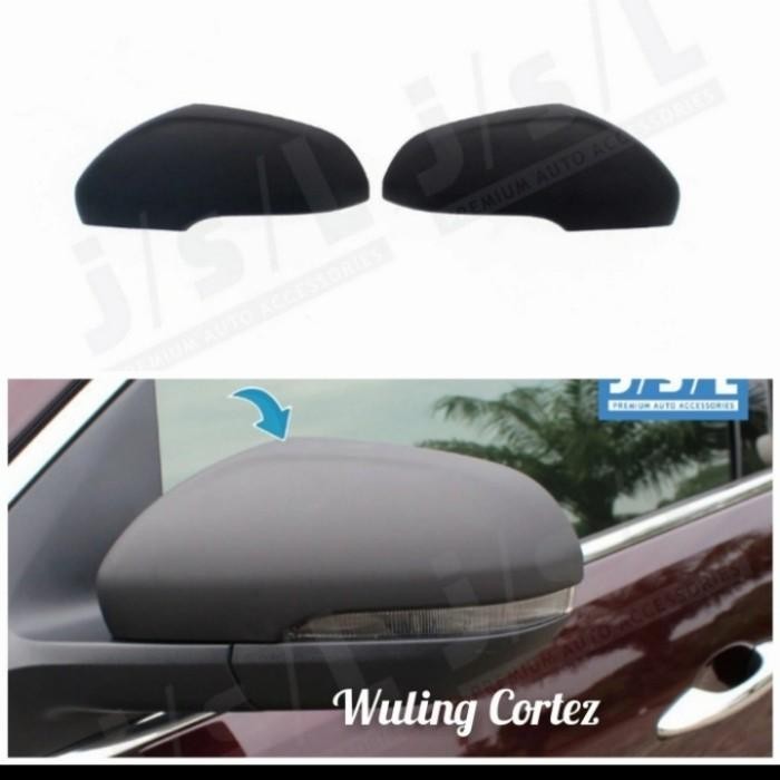 Cover Spion / Batok Spion hitam doff mobil Wuling Cortez Premium Original