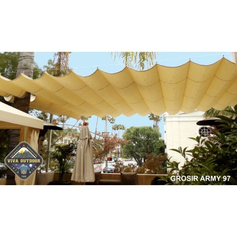 TENDA KANOPI AWNING GELOMBANG | KANOPI GELOMBANG MURAH UNTUK DEKORASI RUMAH