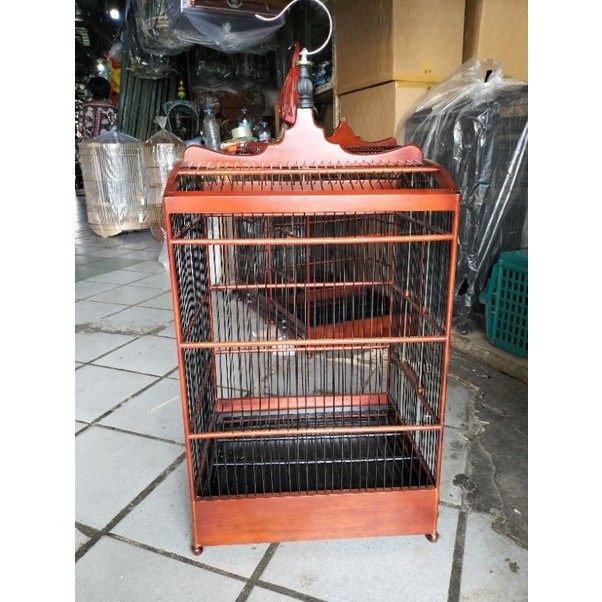 PROMO KANDANG SANGKAR KANDANG REPLIKA COKLAT No.2