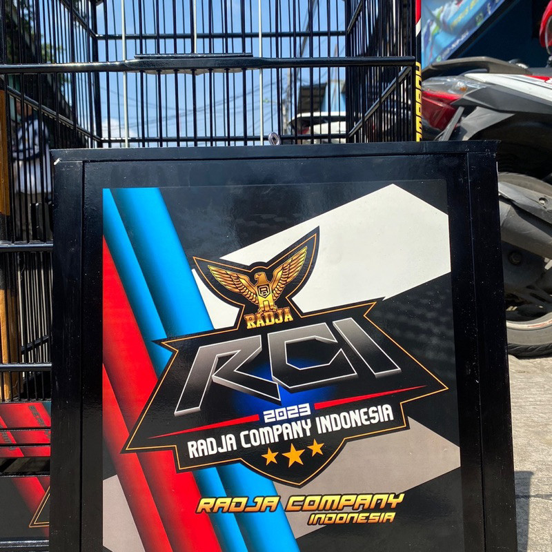 PROMO KANDANG SANGKAR / KANDANG KOSAN DECAL RADJA NEW RMI