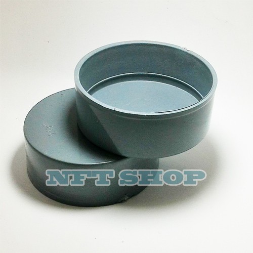 Tutup Pipa PVC 2 1/2 Inch (2.5) - Dop Penutup Ujung Pipa Air / Plumbing