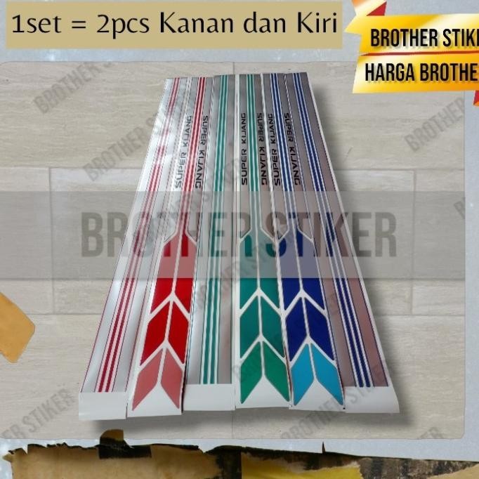 Promo - Stiker mobil stiker kijang super LONG/SHORT Striping mobil kijang lama .,
