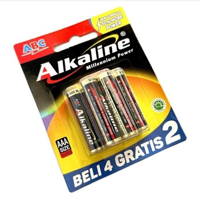 Best - baterai batre alkaline A3 isi 6/ baterai alkaline a3 A3 batre baterai 