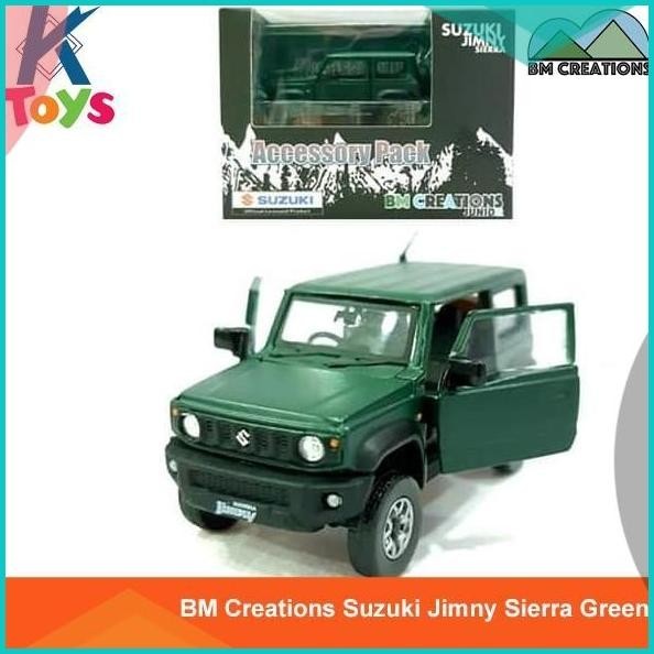 BM Creations Suzuki Jimny Sierra Green Diecast 16novz3 last stok