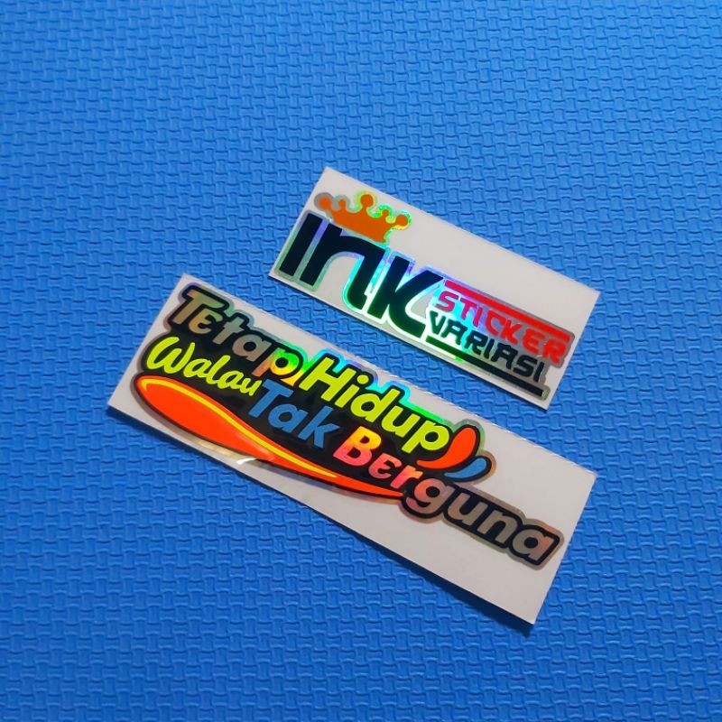 

Sticker Tetap Hidup Walau Tidak Berguna