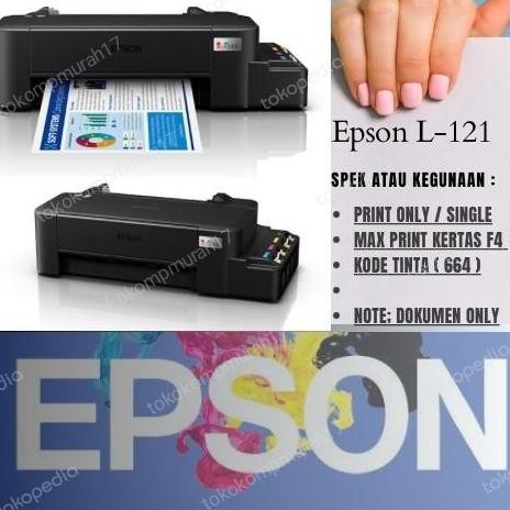 Printer Epson L121 Original (Pengganti L120)