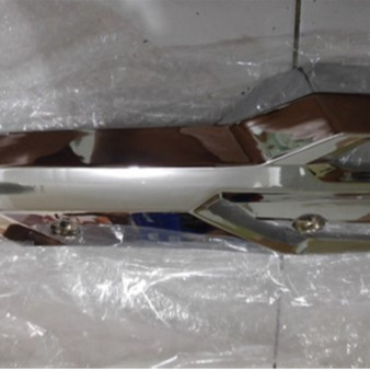 New Tutup Cover Knalpot Vario 125 & Vario 150 Led Chrome New Original