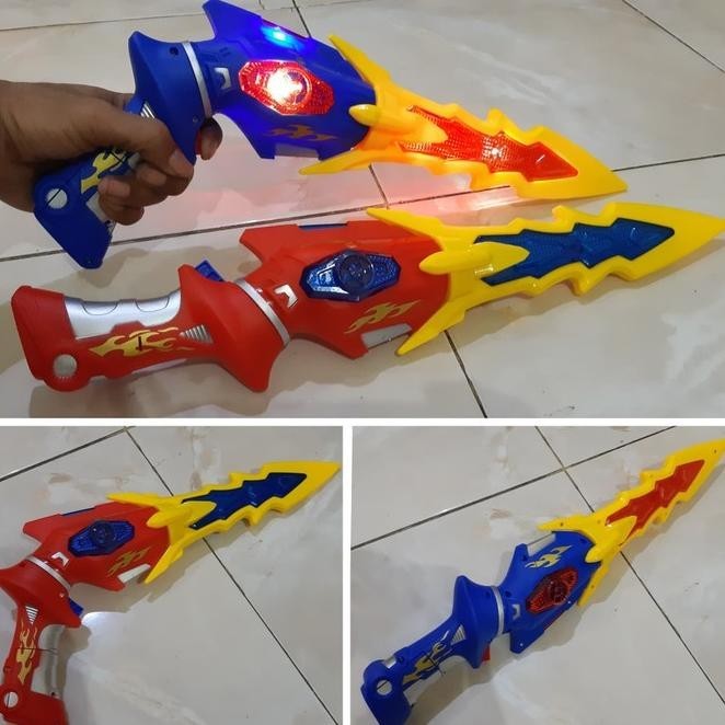 Mainan Pedang Jadi Pistol Ultraman - Pedangan Tembak Tembakan Anak 2 | Peterstorez