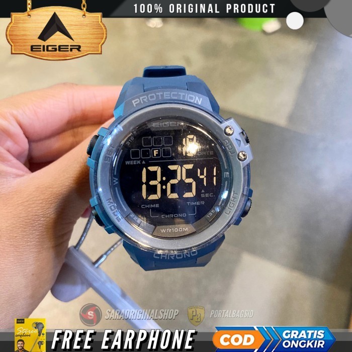 Eiger Blanca-Mdw Jam Tangan Digital Pria Original