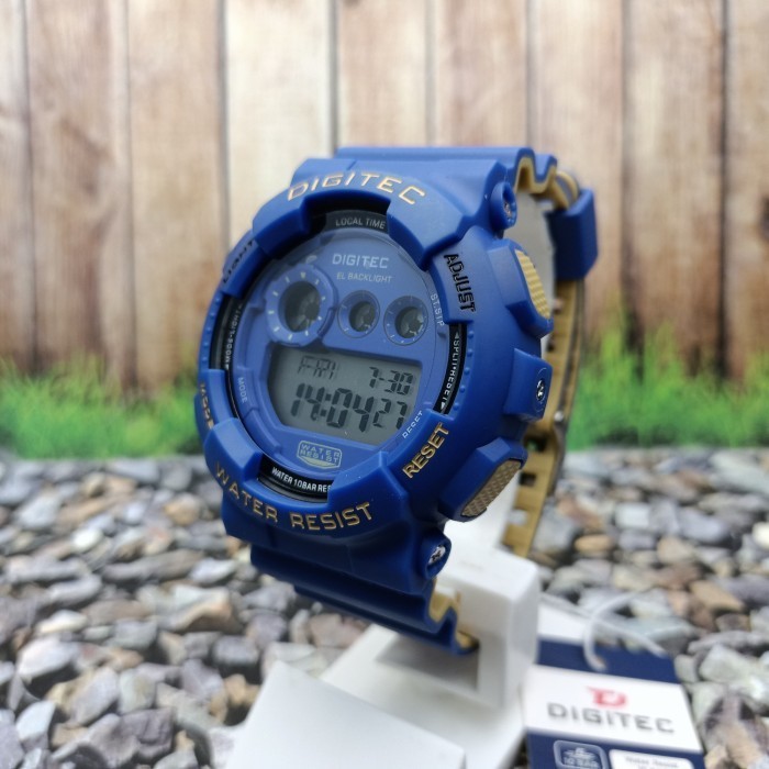 Digitec Original Jam Tangan Pria Karet Digitec Digital Dg-5021T Keren