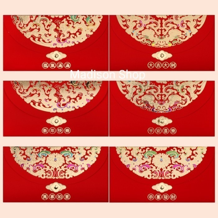 

Spesial [Terbaru] Amplop Angpau Merah Premium Angpao Imlek Kado Ultah