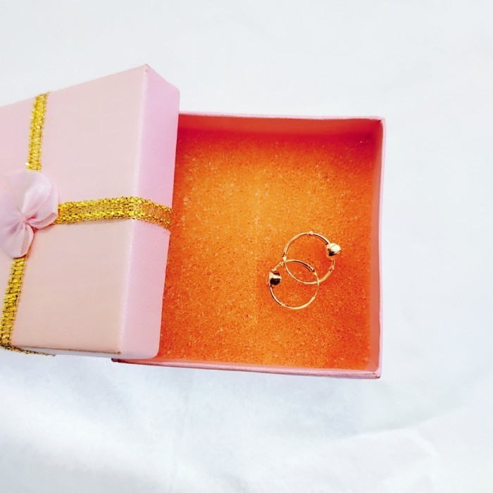 ANTING BAYI EMAS 17K /70% LOVE OVAL SL