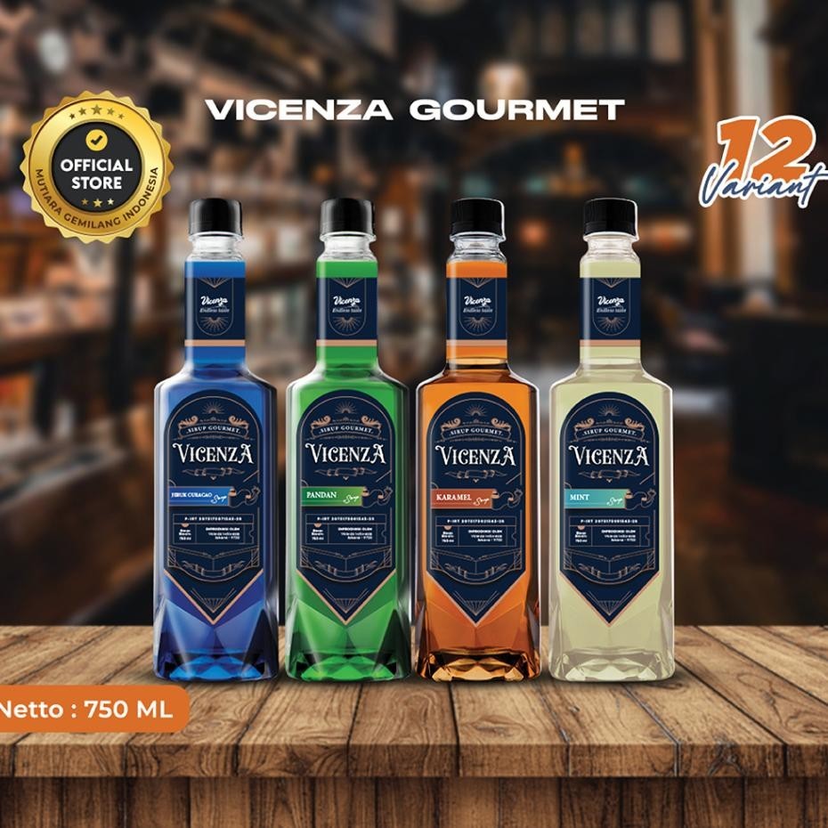 

Vicenza Gourmet Syrup Numan 750Ml