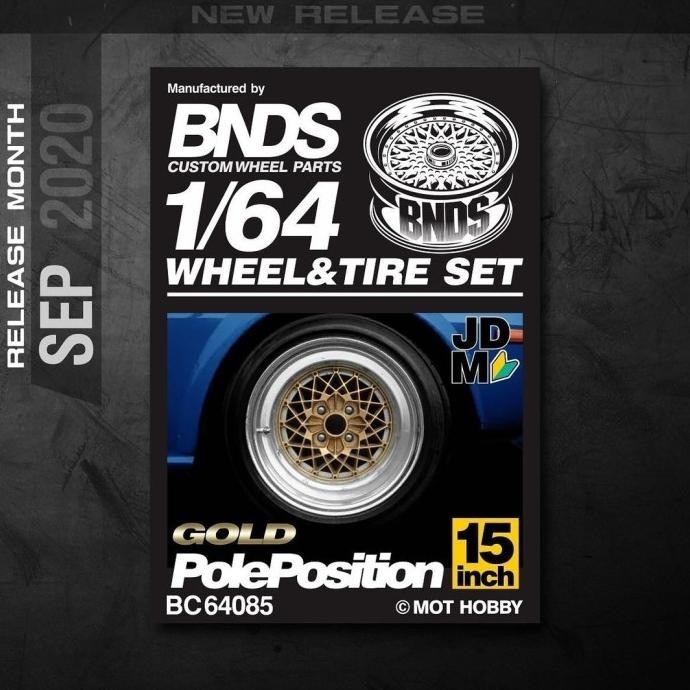 Jualll Termurah  Ban Karet Hotwheels Premium Alloy Bnds Wheels Pole Position Bc64085 - Langsung Kiri