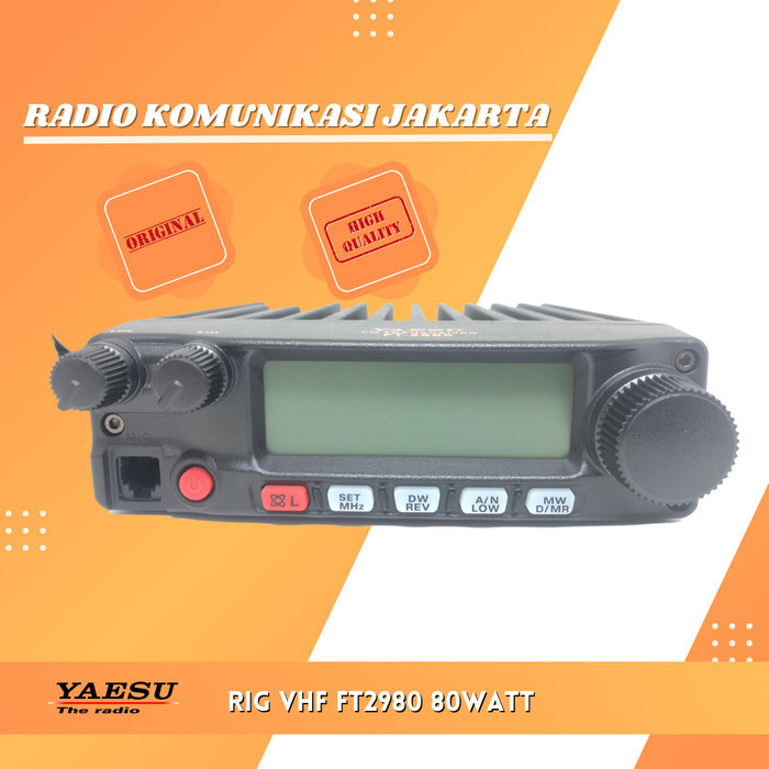 ORIGINAL ORI RADIO RIG YAESU FT2980 FT-2980 PENGGANTI FT2900 MURAH