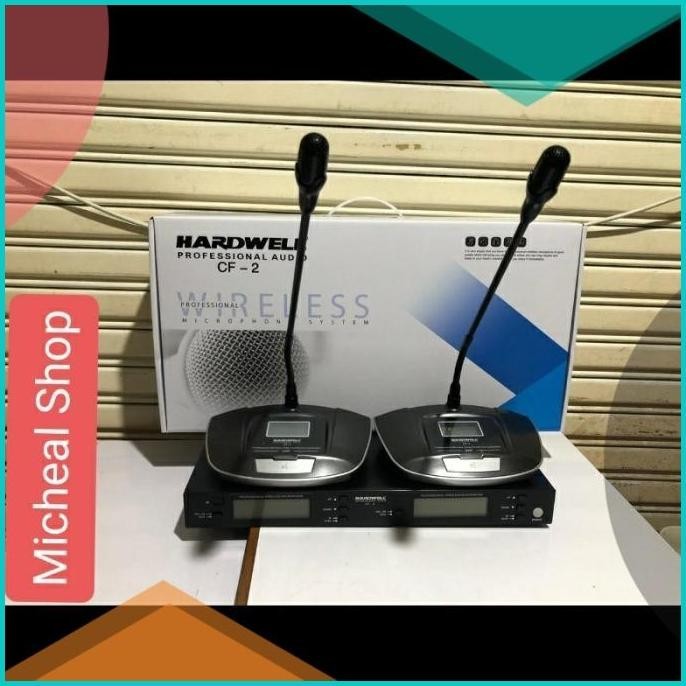 MIC WIRELESS PODIUM MIC WIRELLES MEJA HARDWELL CF 2 ORIGINAL 16novz3 l