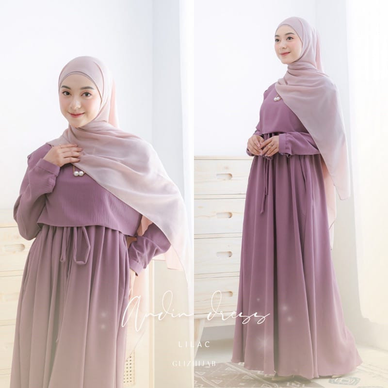EQ4 GAMIS TERBARU 2023 LEBARAN WANITA NIAMI DRESS REMAJA OUTFIT KONDANGAN L4W