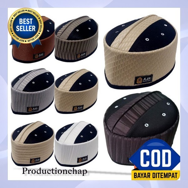 Promo  Songkok Peci Kopiah Presiden Hitam Polos Non Ac Tinggi 9 Cm Real Pict Murah Grosir Peci Songk