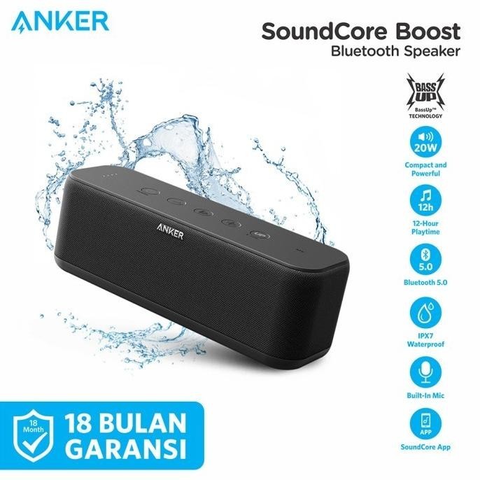 ANKER Soundcore Boost Upgrade Bluetooth Speaker not motion flare 2 3
