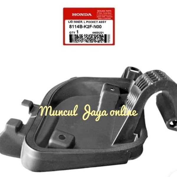 8114B-K2F-N00 Lid Inner L Pocket Laci Scoopy Led New 2020 -2022 Ori Ahm Barang Langka