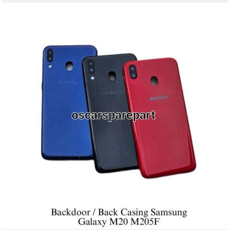 BACKDOOR BACK TUTUP KESING BELAKANG SAMSUNG M20 ORIGINAL NEW
