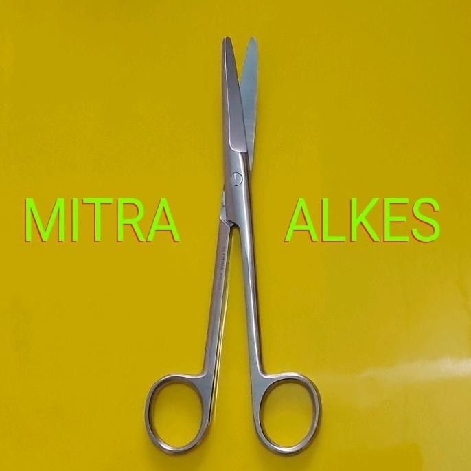 

Terbaik! Gunting Mayo Bengkok 17cm. MAYO Scissors Curved 17 cm. Gunting IUD.
