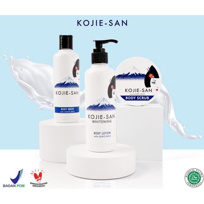 Update KOJIE SAN (100% INDONESIA+BPOM+HALAL) Goats Milk | Sabun/Lulur/Lotion .,