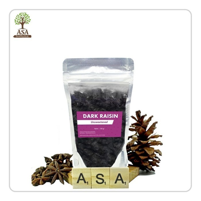 

Ready - Dark Raisin / Kismis Hitam 100 Gram