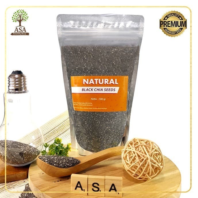 

Ready - Black Chia Seed 500 Gram