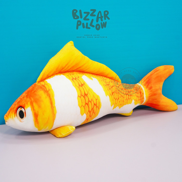 BANTAL BENTUK IKAN KOI BANTAL IKAN UNTUK KUCING BONEKA BANTAL IKAN
