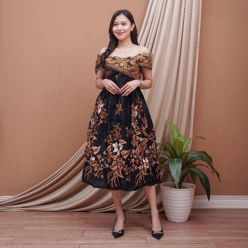 Dress Imlek Dewasa Wanita 2024 Perempuan Cina Pakaian China Terbaru 2023 Baju Shio Naga Batik Dres C