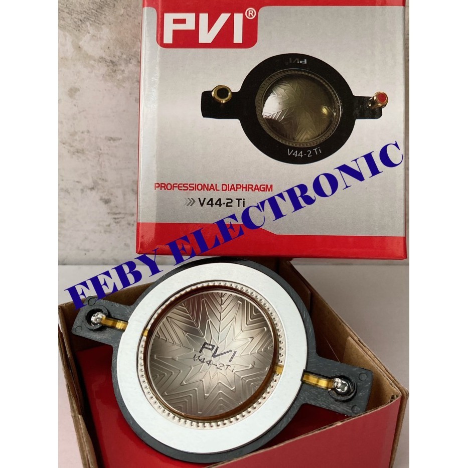 SPOOL SPOL SPUL TWEETER 44.4 PVI + BINDING POST CEMBUNG BISA U/ HUPER