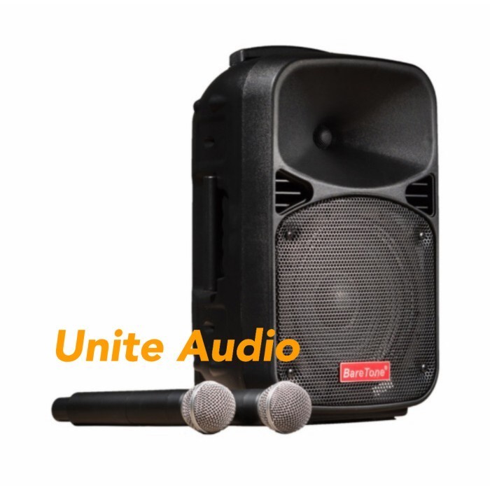 ACTIVE WIRELESS BARETONE MAX 8" BLUETOOTH USB MP 3