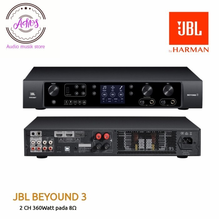 JBL Beyond3 Amplifier Karaoke 360W x 2 Kanal