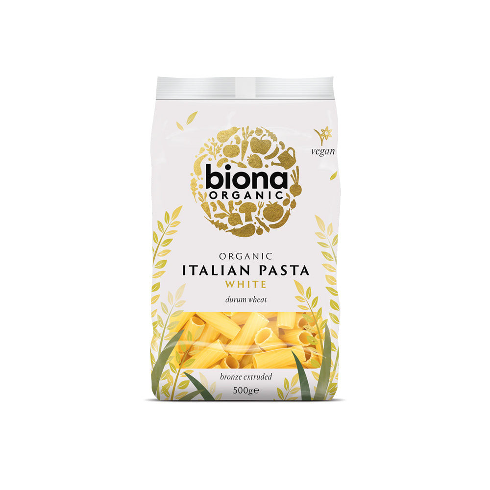 

Biona Organic White Rigatoni Bronze Extruded 500 g